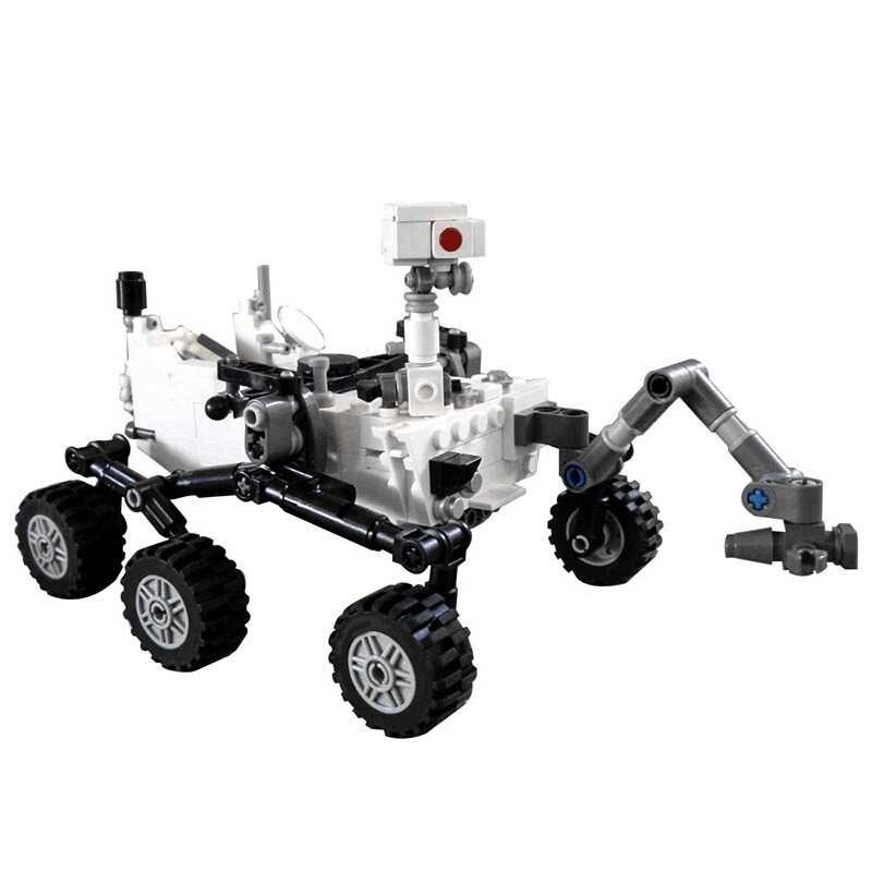 Mars Explore MOC Curiosity Rover Car Building Blocks Kit ...