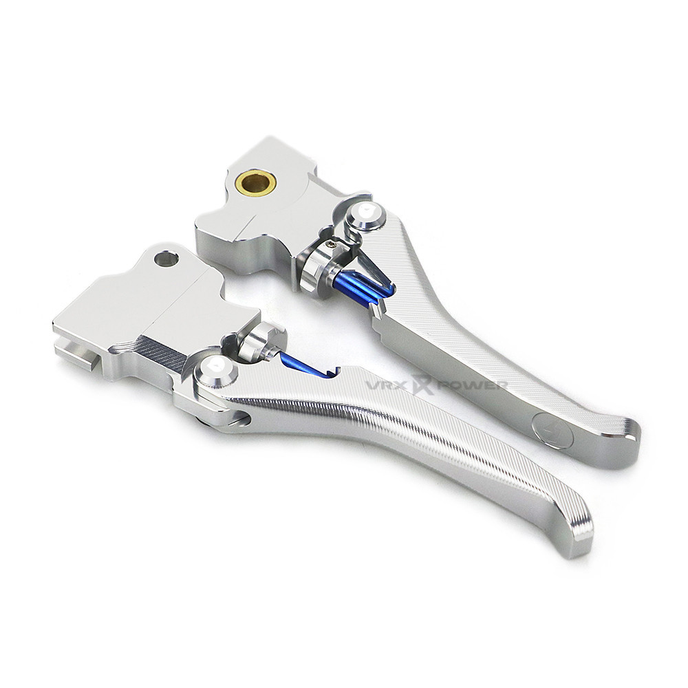 Motorcycle Handlebar Brakes Levers Adjustable Lever modified accessory ...