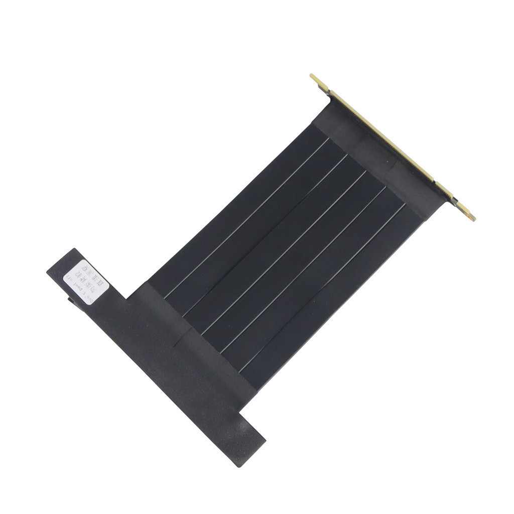 PCIe 3.0 4X 8X 16X Graphics Card GPU Extension Cable 90 Degree PCI ...