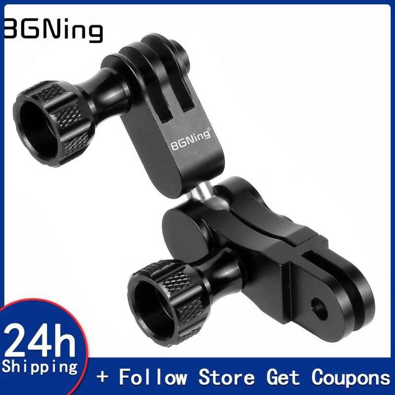 Aluminium 360 Degree Rotating Joint Adapter Mount para sa Gopro Hero 10 ...