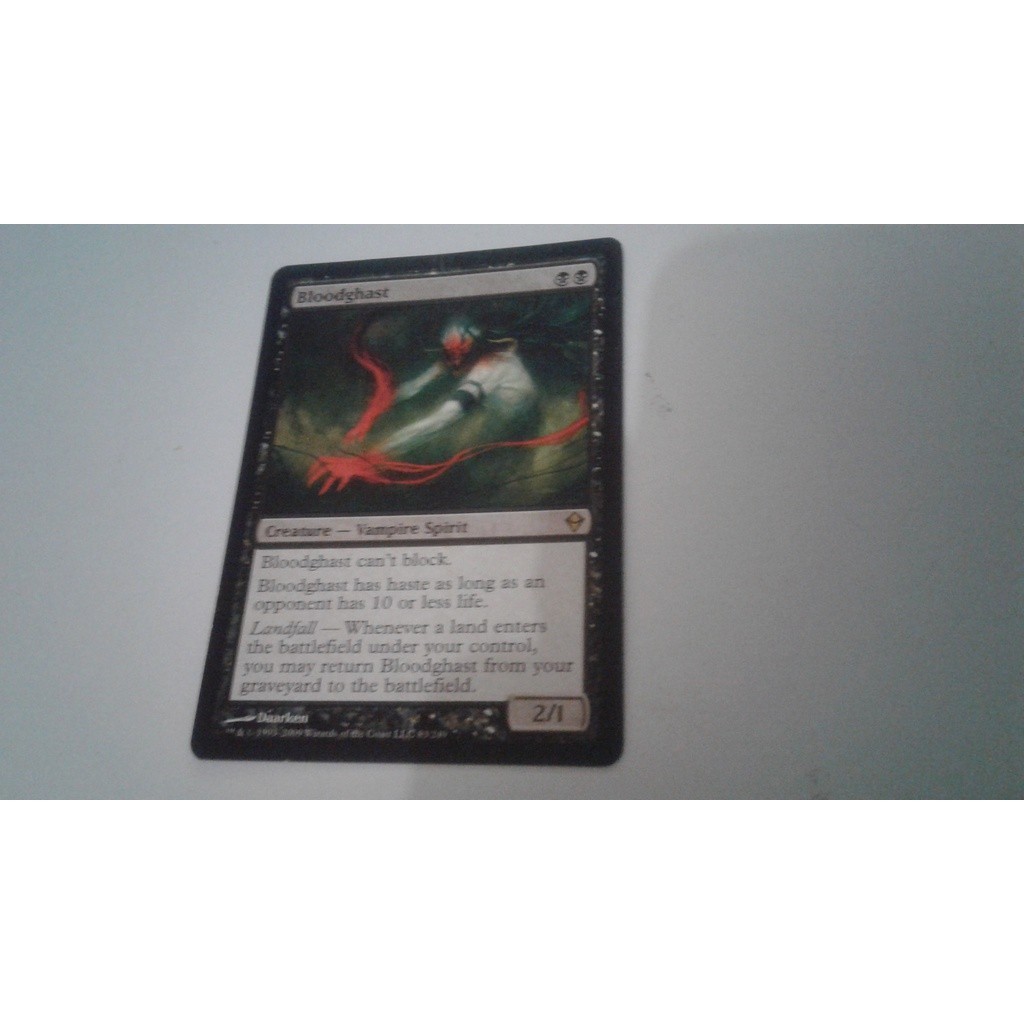 magic bloodghast card modern vampire zendikar sorin liliana animate ...