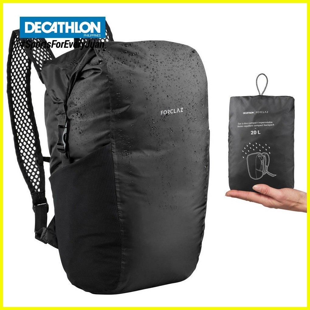 Decathlon Forclaz Travel 100 Compact Waterproof 20 Litre Backpack Shopee Philippines