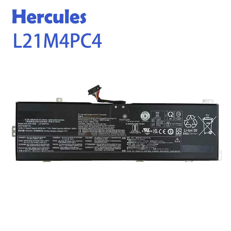 53 L21m4pc4 Laptop Para Sa Lenovo Yoga Slim 7 Prox 14Arh7 Rechargeable ...