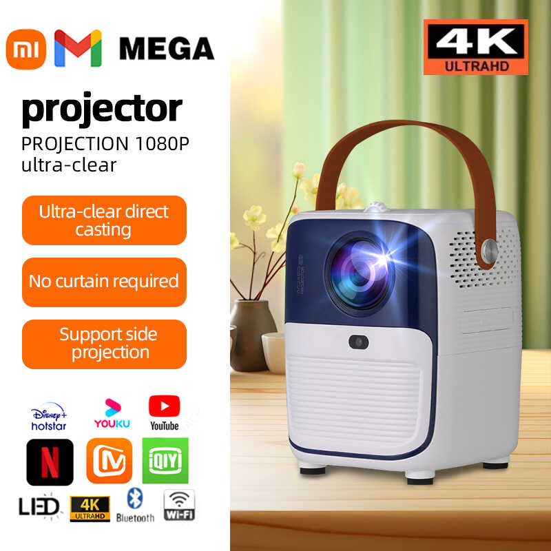 Portable Projector T Authentic HD Xiaomi K Decoding New Full Auto Focus ...