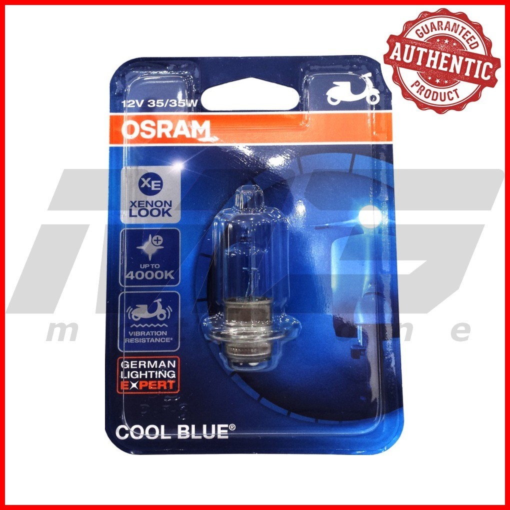 Osram T19/1Leg Cool Blue MC Headlight Bulb | Shopee Philippines