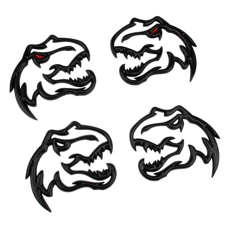 Tyrannosaurus Car Metal Rex Velociraptor Raptor Dinosaur - Trunk Body ...