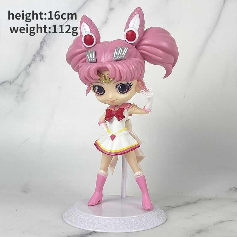 9F Sailor Moon Anime Tsukino Usagi Chibiusa Action Figures Collection ...