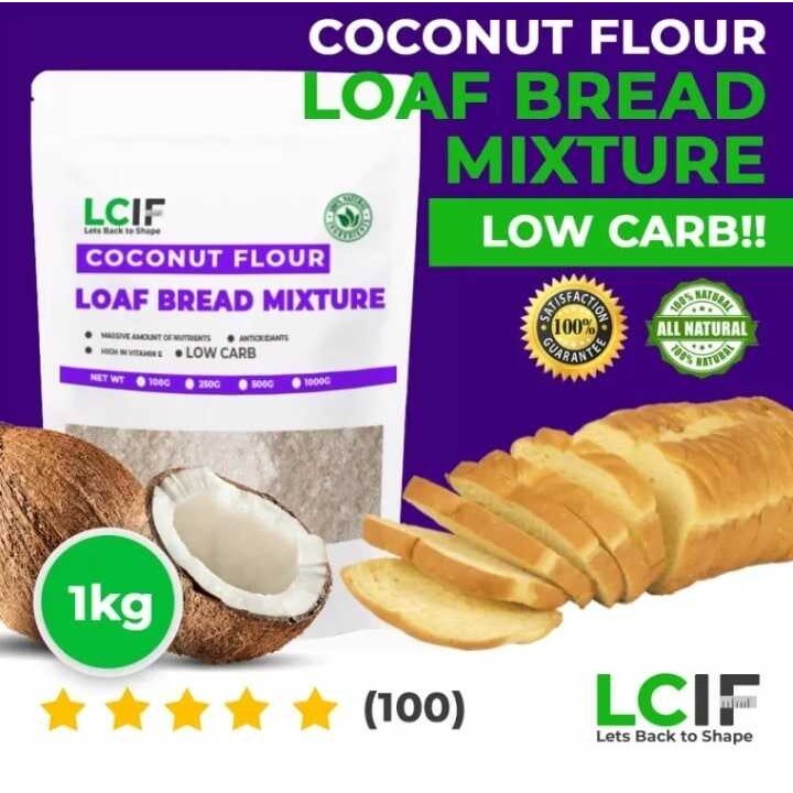 Coconut Flour Bread Loaf Mixture LCIF Guilt Free Keto Diet 250g 500g ...