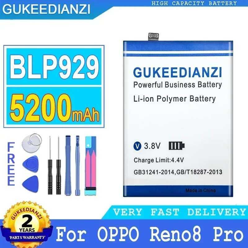 72 Blp929 3 5200Mah Battery For Phone Reno 8 Pro PLUS 8Pro+ High ...
