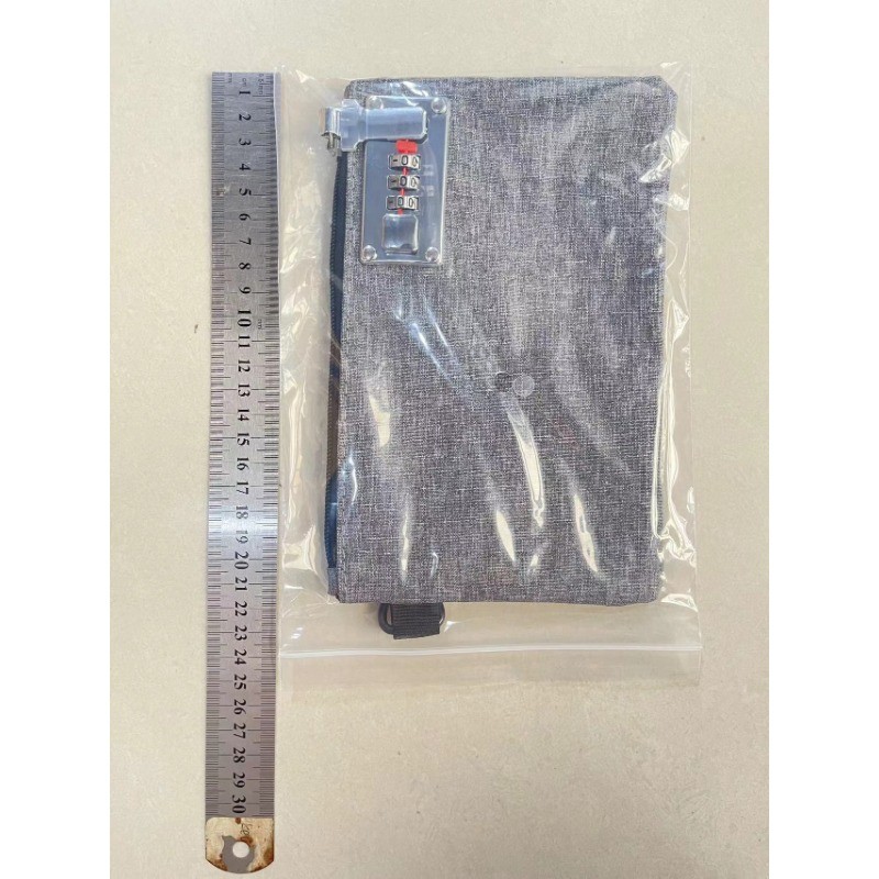 Coin wallet password lock anti-theft portable card bag multi-functional ...