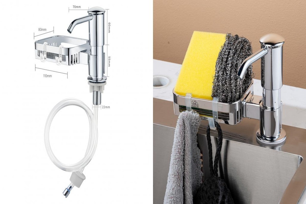 MO Kitchen Organization Accessory Convenient Kitchen Sink Soap