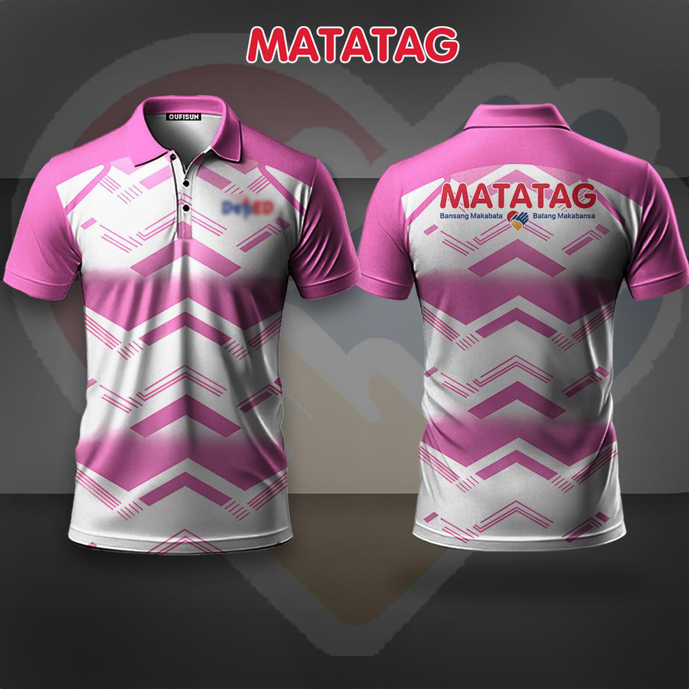 MATATAG UNIFORM SUBLIMATION male and female teacher POLO shirt teacher ...