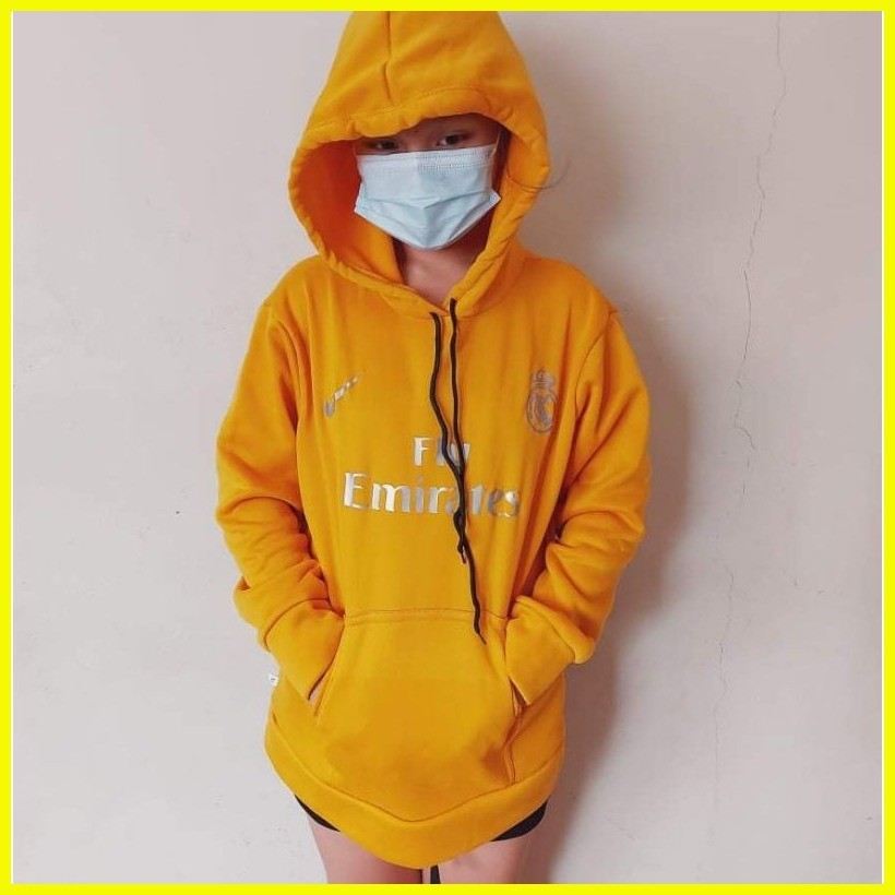 Fly emirates hoodie yellow hotsell