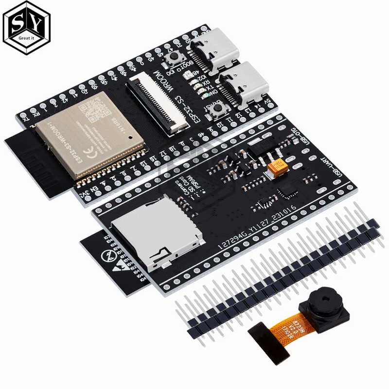 WROOM Esp32-S3 N16r8 CAM Development Board Wifi+Bluetooth Module Ov2640 ...