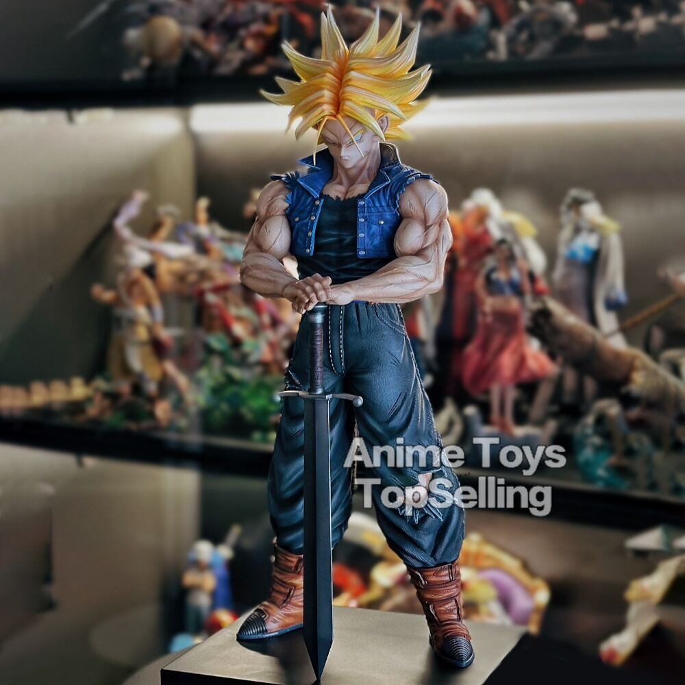 25cm/9.84in Anime Dragon Ball Z Trunks Figure Future Trunks Action ...