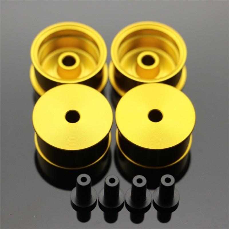 Mini 4WD Self-made Aluminum Alloy Wheels, New Middle Diameter Design ...