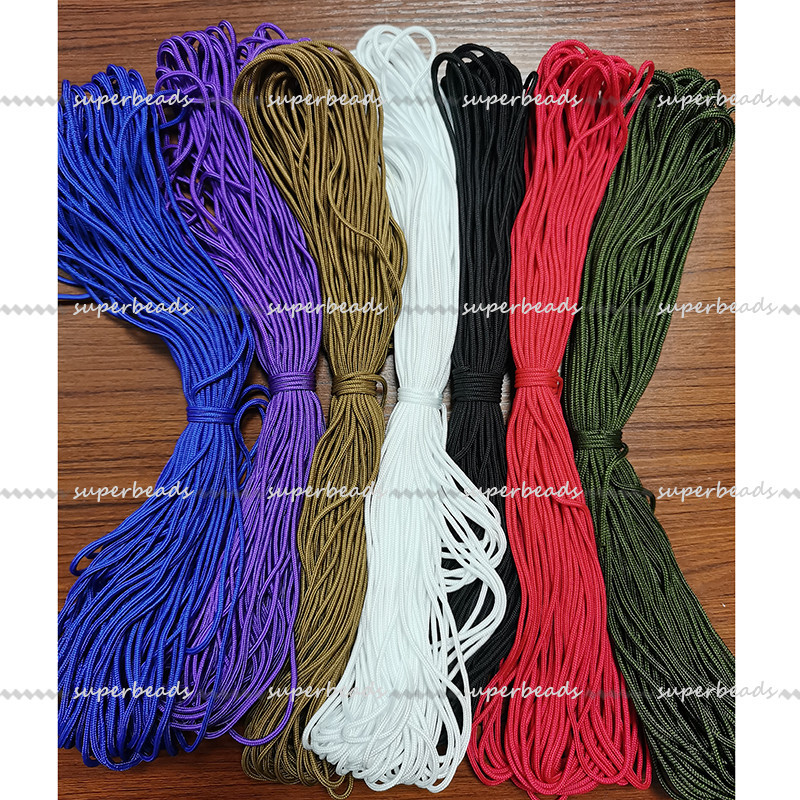 100ft / 31m Micro Cord Paracord Lanyard Rope Single Bushcraft Survival ...