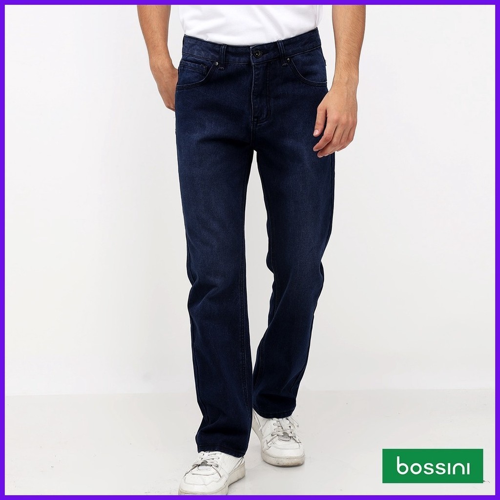 Bossini Denim Long Pants Regular Fit BSB02-0056 | Shopee Philippines