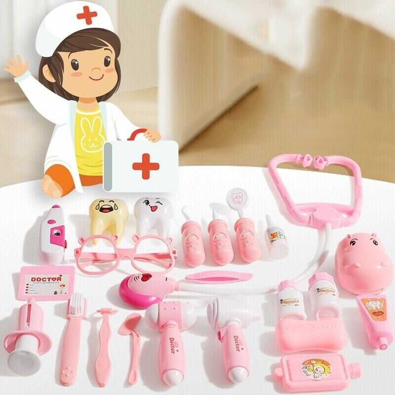 Doctor Toy Little Set Girl Box Nurse Child Injection Playing The Role ...