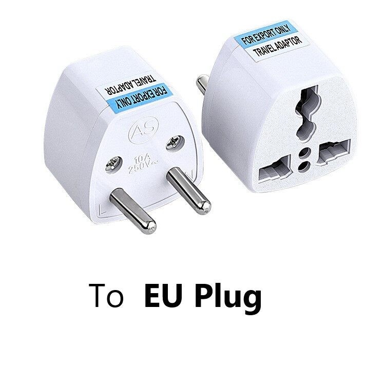 2/3-pin Socket Adapter Safe Stable Universal Travel plug adapter ...