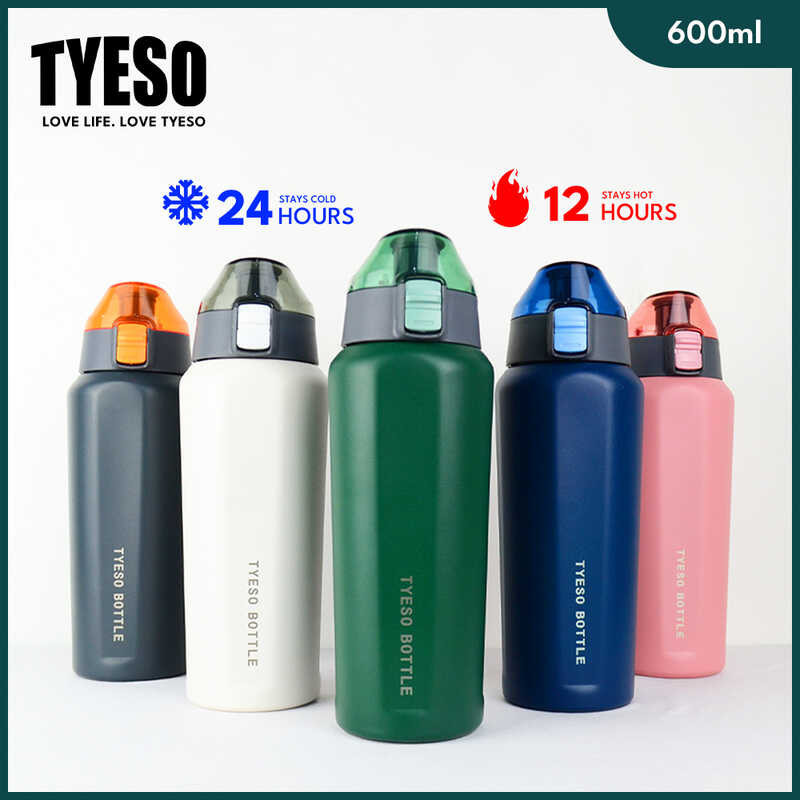 TYESO Tumbler Mga Bata Bote 600Ml Flip Lid Para Sa Eskwelahan HOT ...