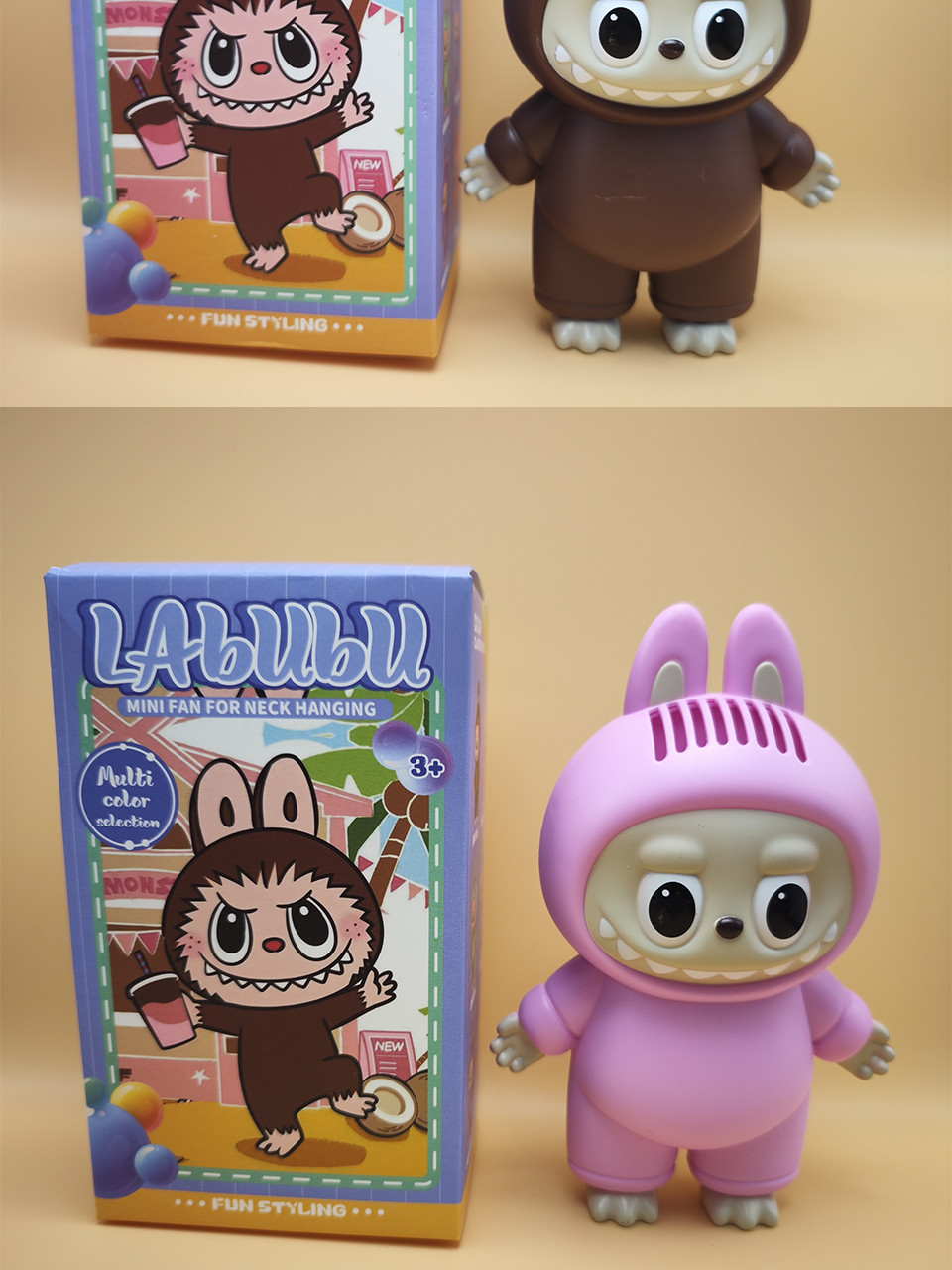 LABUBU FAN digital mini fan Fan Portable Handheld | Shopee Philippines