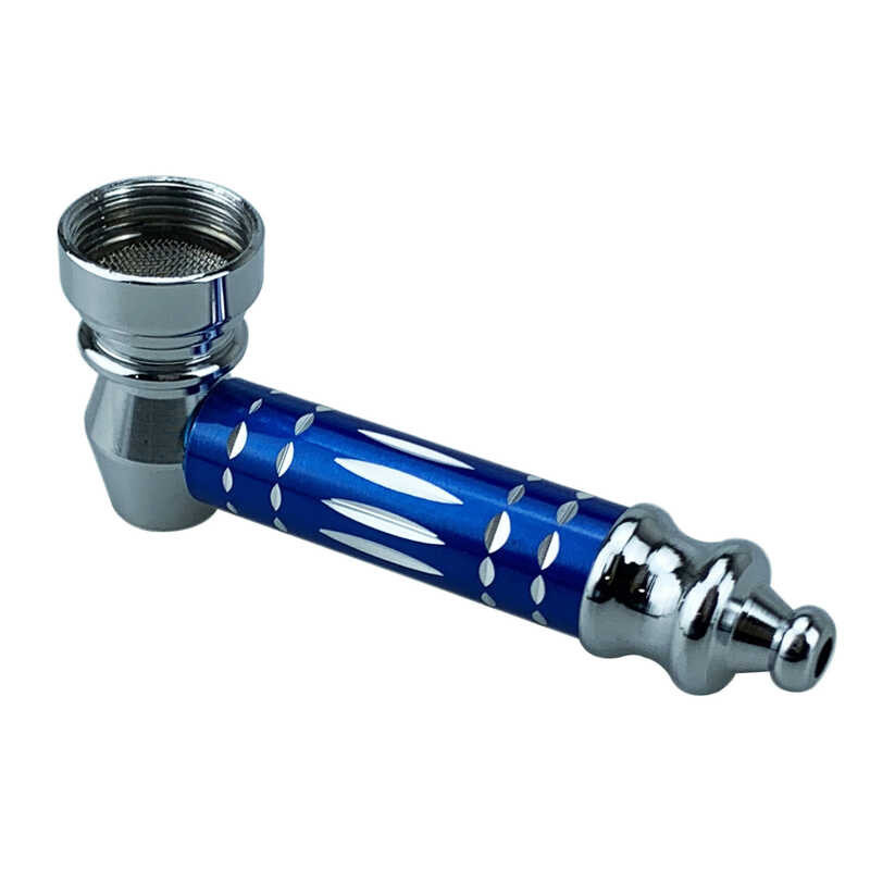 Life Tools 1Pc Random Color Alloy Fashion Carved Pipe Portable ...