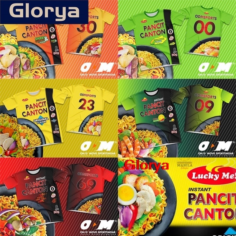 Glorya Pancit Canton Full Sublimated Jersey, Jersey for Men (TOP