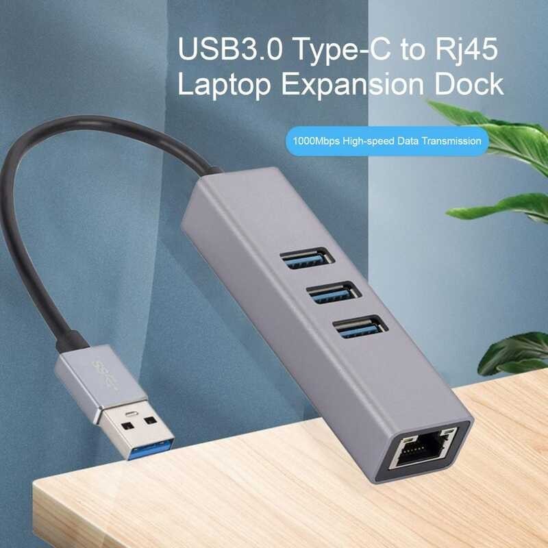 Expansion Docking Station Dock High-Speed Output Data 1000Mbps Usb3.0 ...