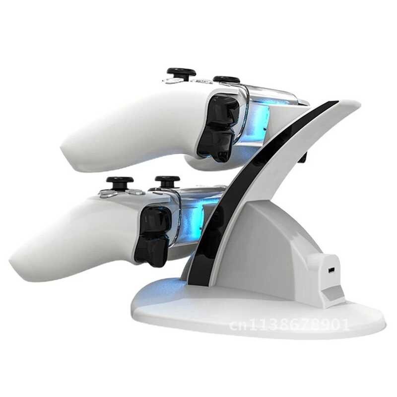 Controller Dual Charger Stand Wireless Joystick Charging Dock Cradle Na ...