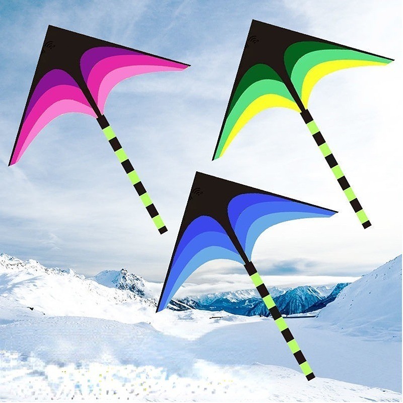 long-tailed rainbow kite with 50m string outdoor Sports grass beach ...