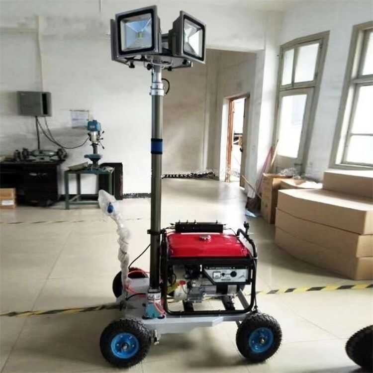 Automatic lifting work light, gasoline diesel generator, mobile site ...