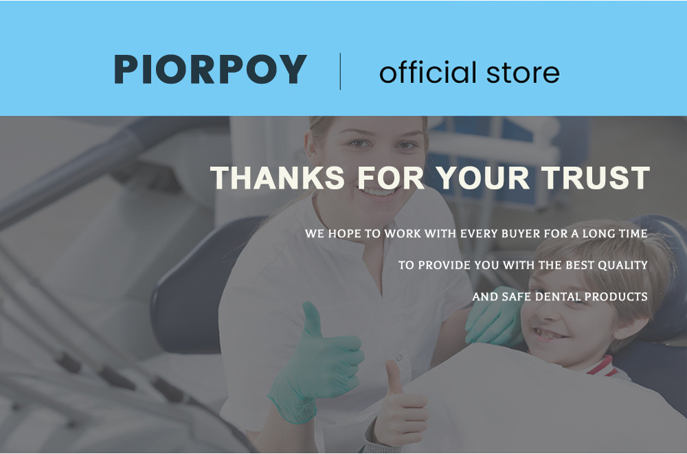 PIORPOY 50 Pcs/Box Dental Temporary Crown Kit Anterior Front Molar