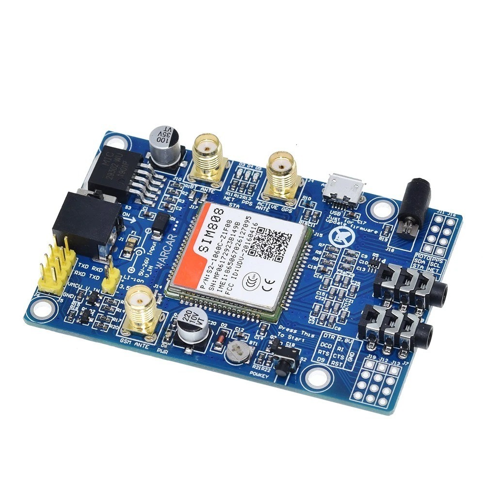 SIM808 module replaces 908 GSM GPRS GPS positioning SMS data | Shopee ...