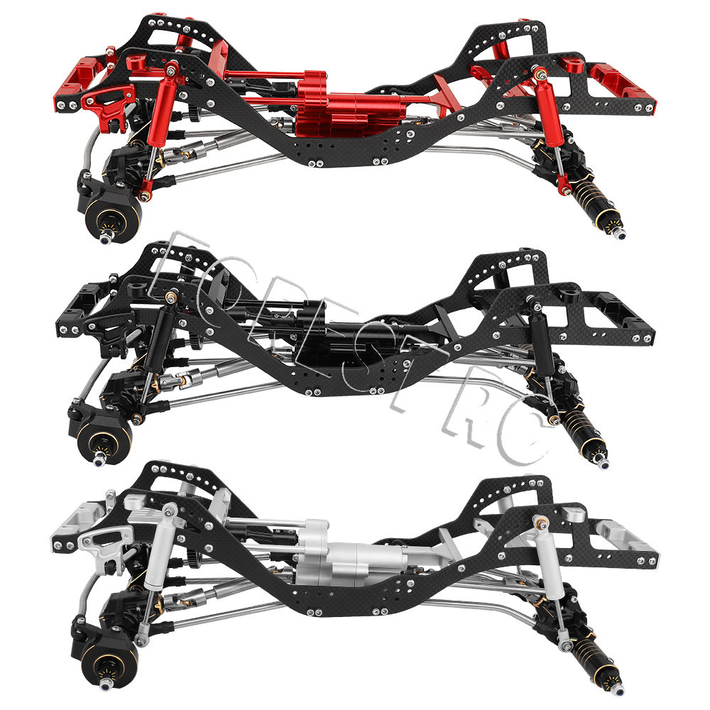 Full Metal Chassis Frame with Complete Transmission Brass Axle for ...