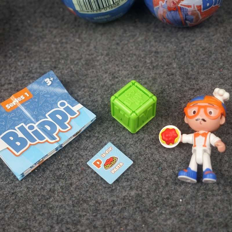 Blippi Children English Enlightenment Puzzle Doll Mystery Box Mystery ...