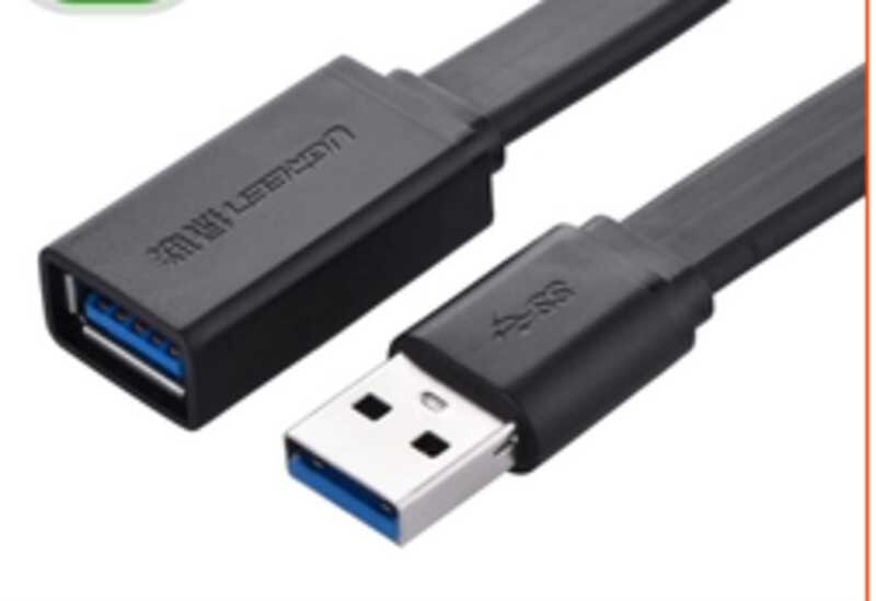 Male USB bus 2.0 data double headed connection extension cable na may ...