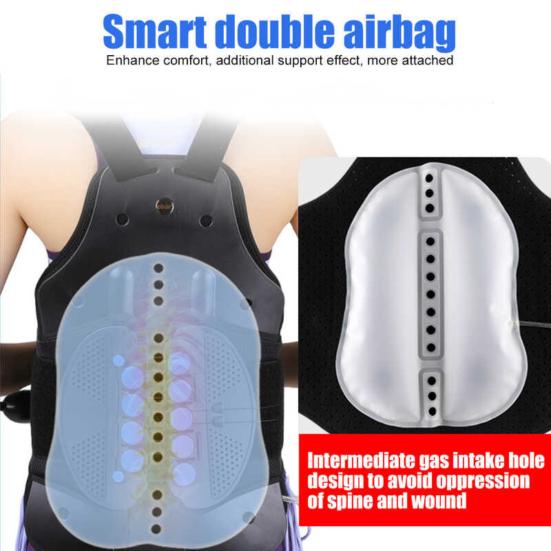 Tlso Thoracic Full Back Brace Treat Kyphosis Osteoporosis Fractures Upper Spine Injuries