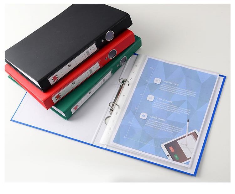 Refillable 2 Ring Notebook Binder, Binder Notebook, Classical ...
