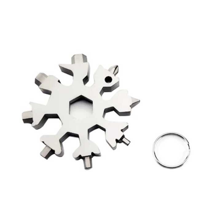 Multifunction Portable Edc Torque Snowflake Wrench Alloy Steel ...