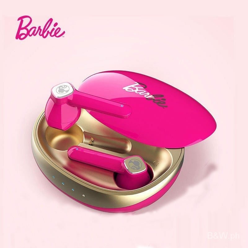 BARBIE H02 Wireless Bluetooth Earbuds for Girls Cute Two in Ear Retro Portable Earbuds Shopee Philippines