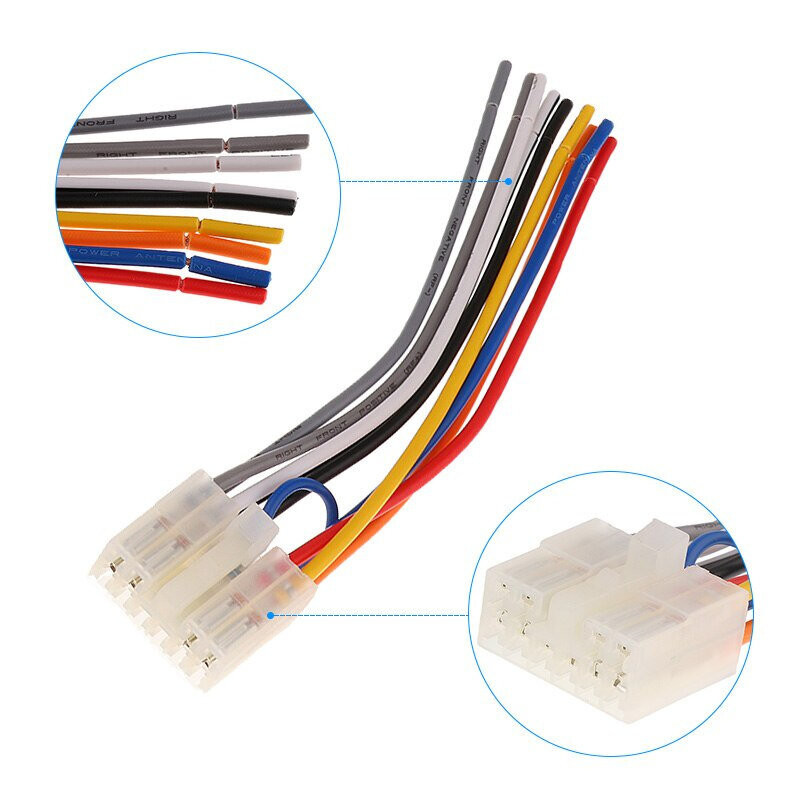 Toyota Power/Speaker Connector / Male Wire Harness Cable for Car Radio ...