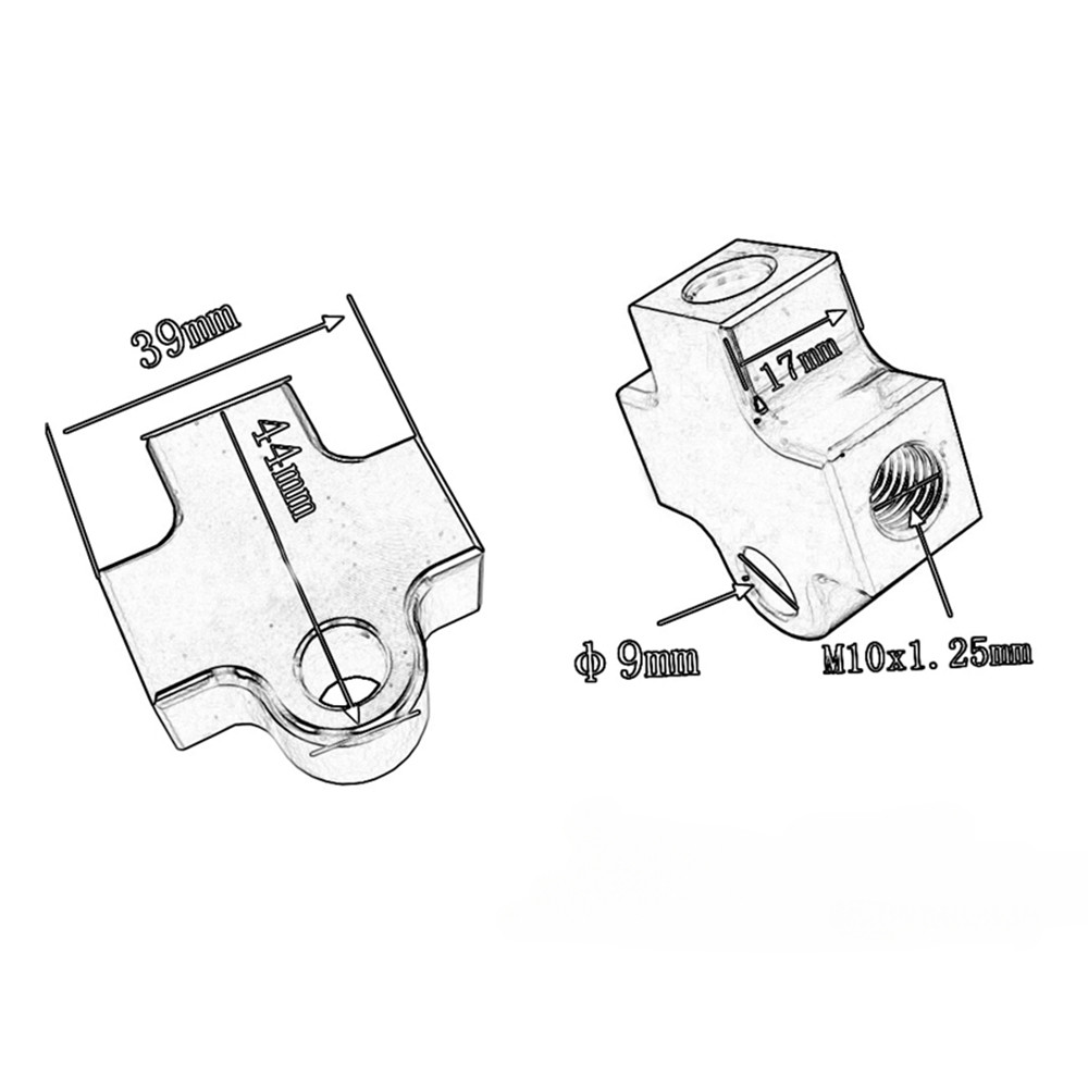 Motorcycle accessories 1 piece AVT brake adapter with 2 pieces 400MM ...