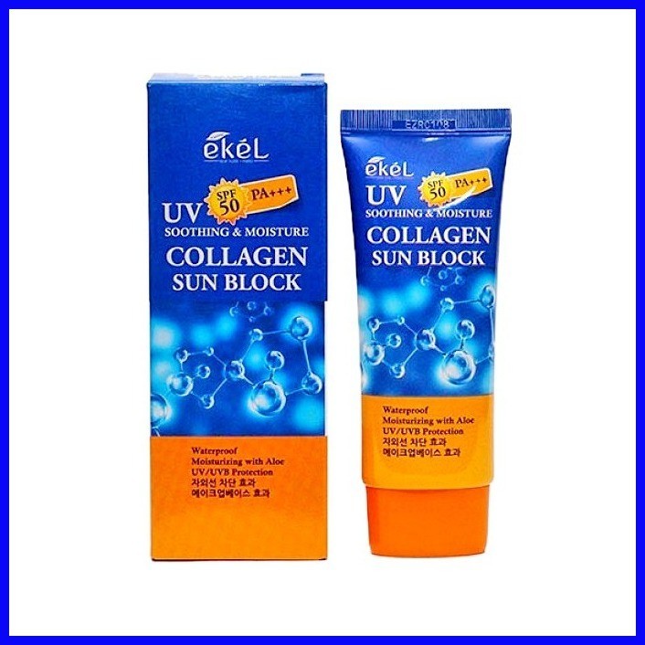 EKEL UV Collagen Sun Block 70ml | Shopee Philippines