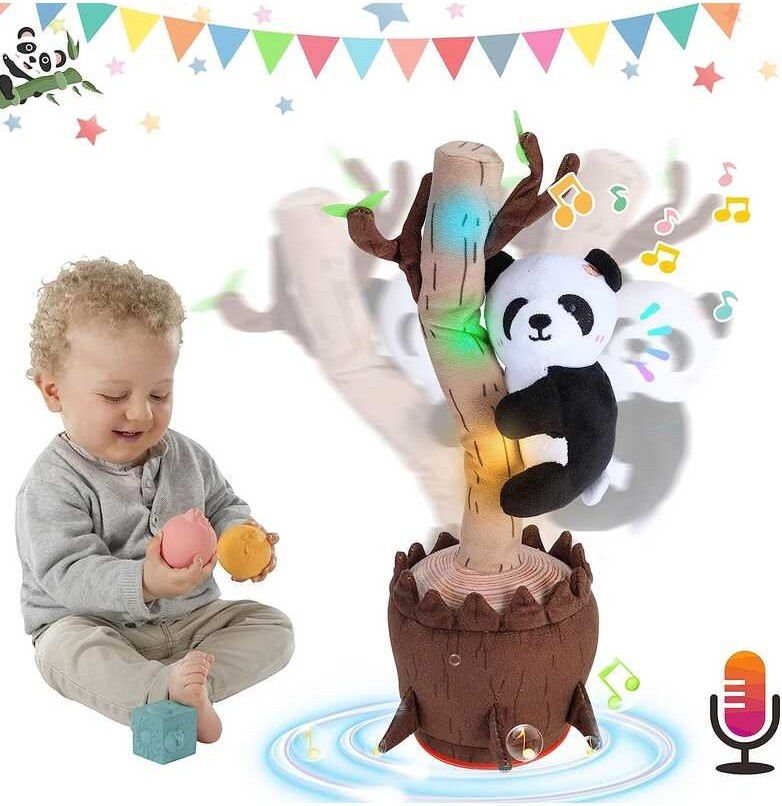 Animal Dancing Tree Electric S Can Sing 120 English Songs Baby Crawling ...