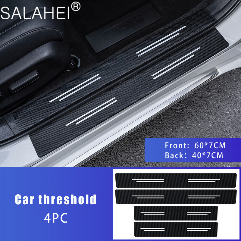 Car Door Sill Protector For Acura ILX Anti-Scratch Rubber Car Door