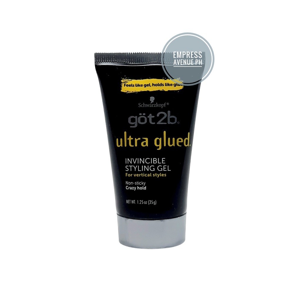 ∈ ♀ Schwarzkopf Got2b Ultra Glued Invincible Styling Hair Gel 35g/170g ...