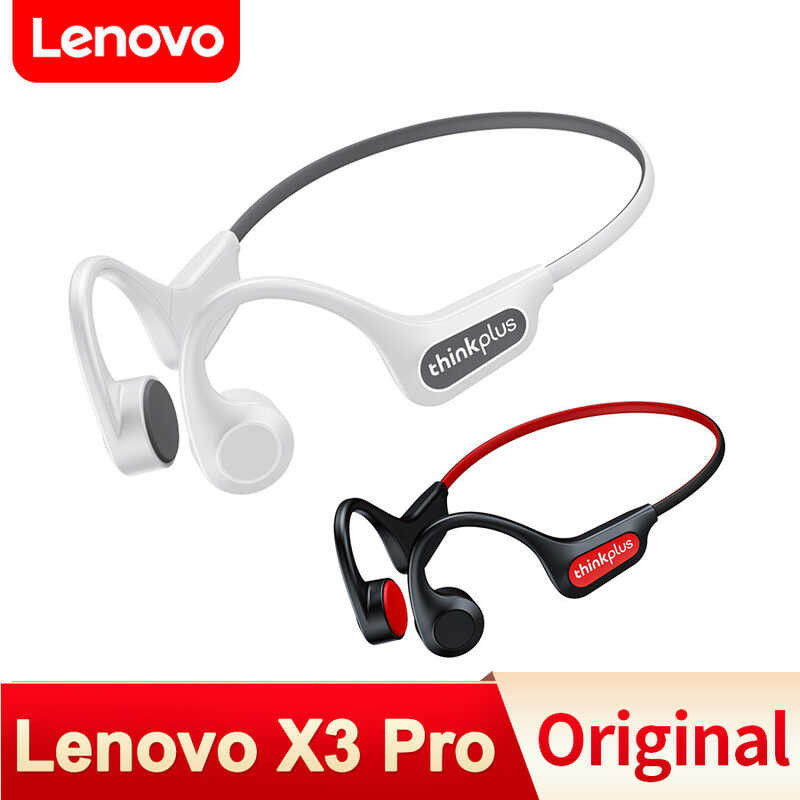 Lenovo X3 Pro Bone Conduction Earphone TWS Fone Bluetooth Wireless ...