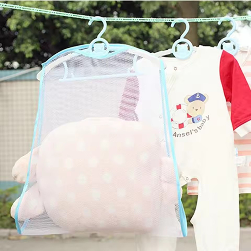 Double-layer Pillow Drying Mesh Bag/Multifunctional Windproof Fixed ...