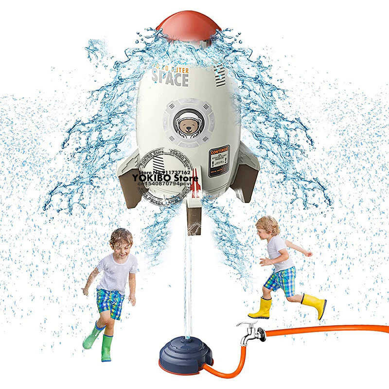 Yard Sprinkler Hydro Launch Water Rocket Labas Ng Tubig Laruan Para Sa ...